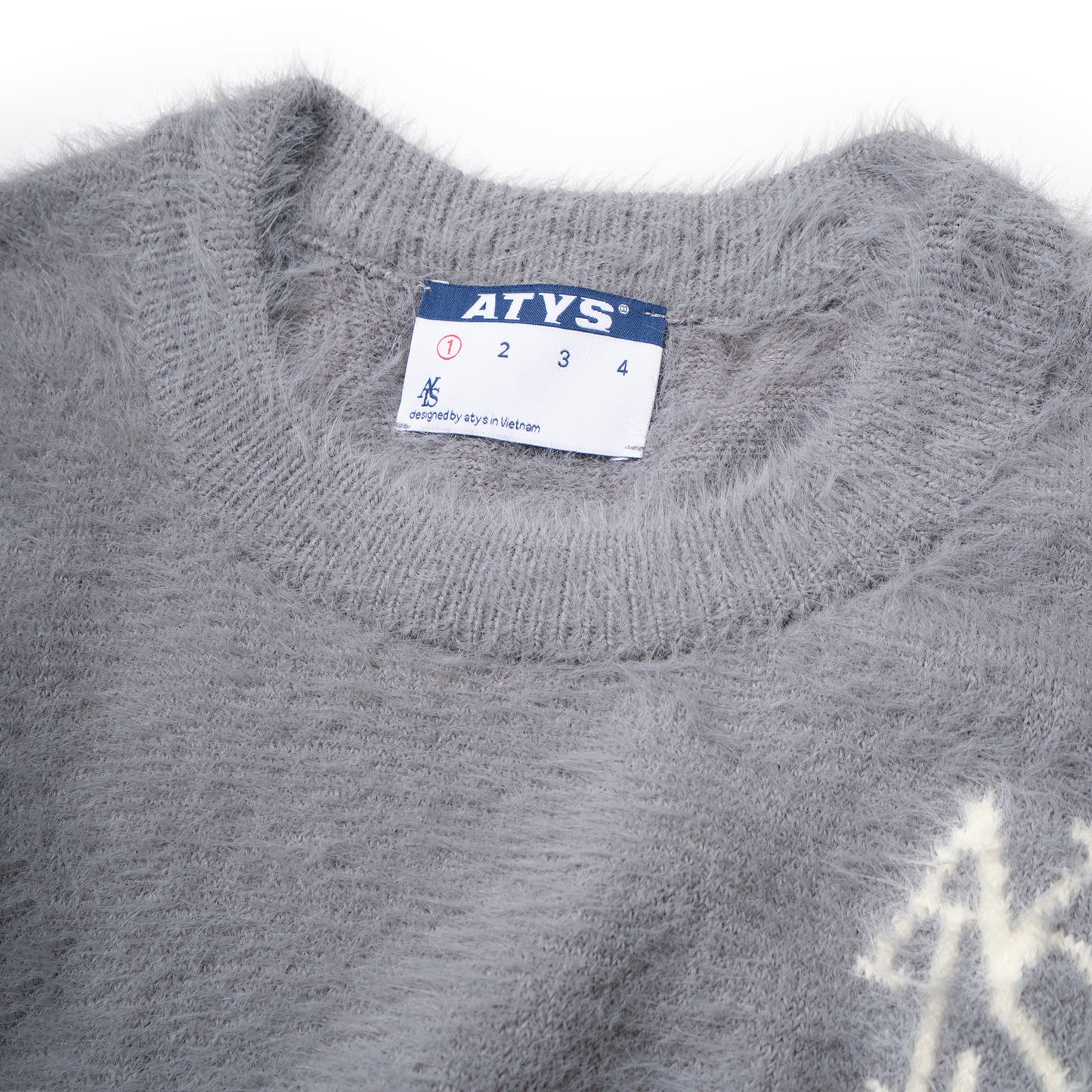 ATYS® SIGNATURE LOGO MOHAIR SWEATER