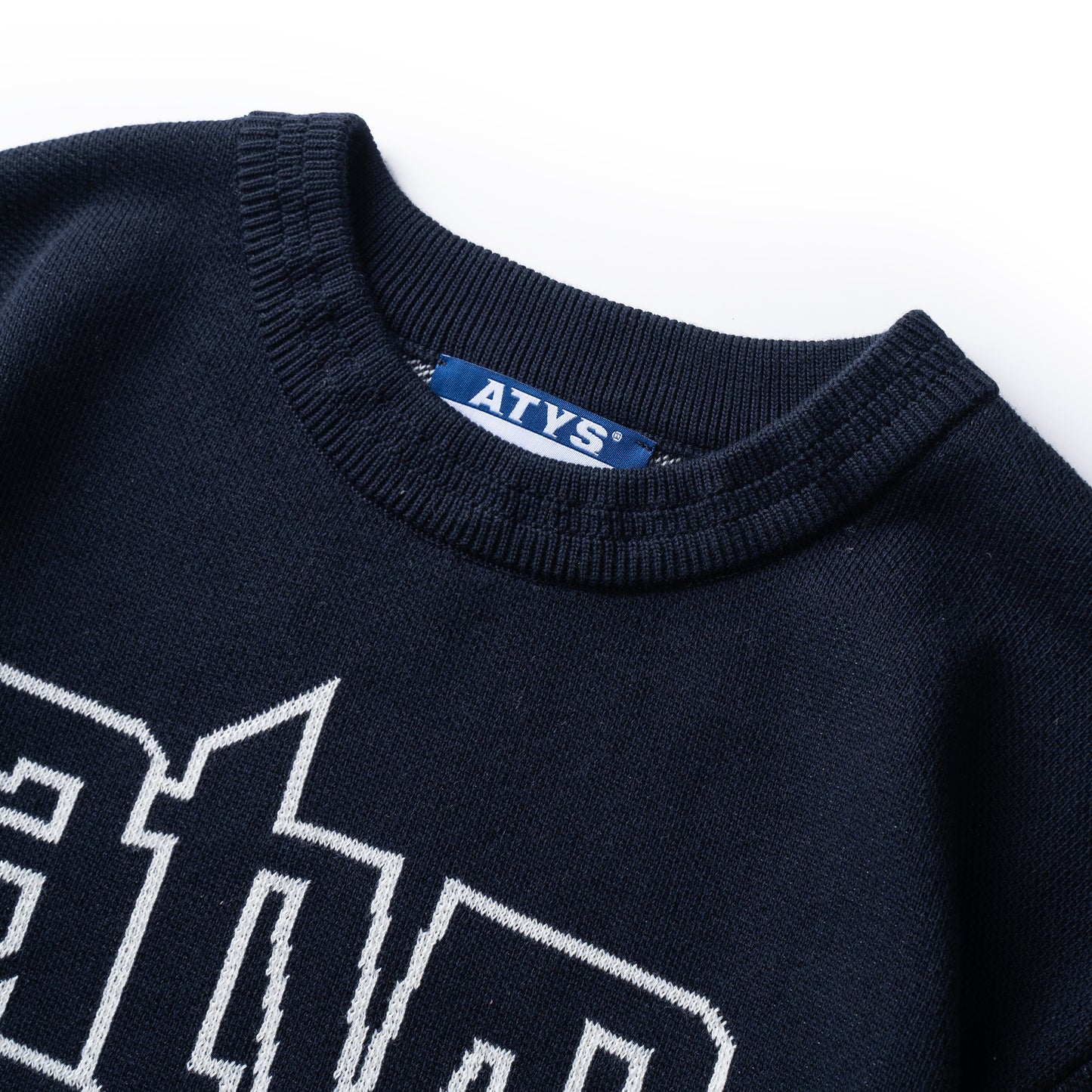 ATYS® "THE MORE THE MERRER" KNIT COTTON T - SHIRT