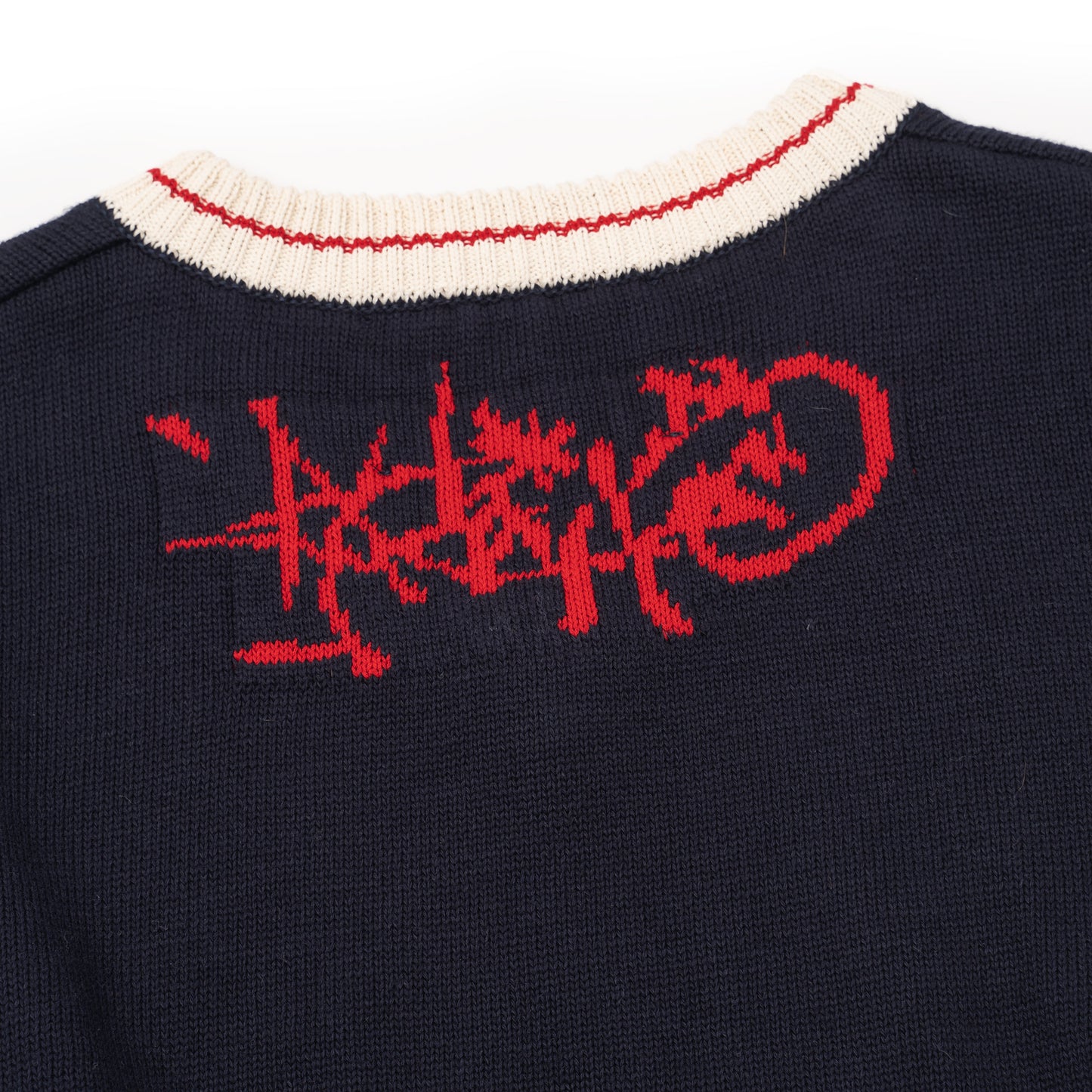 ATYS® V-NECK KNIT COTTON T-SHIRT