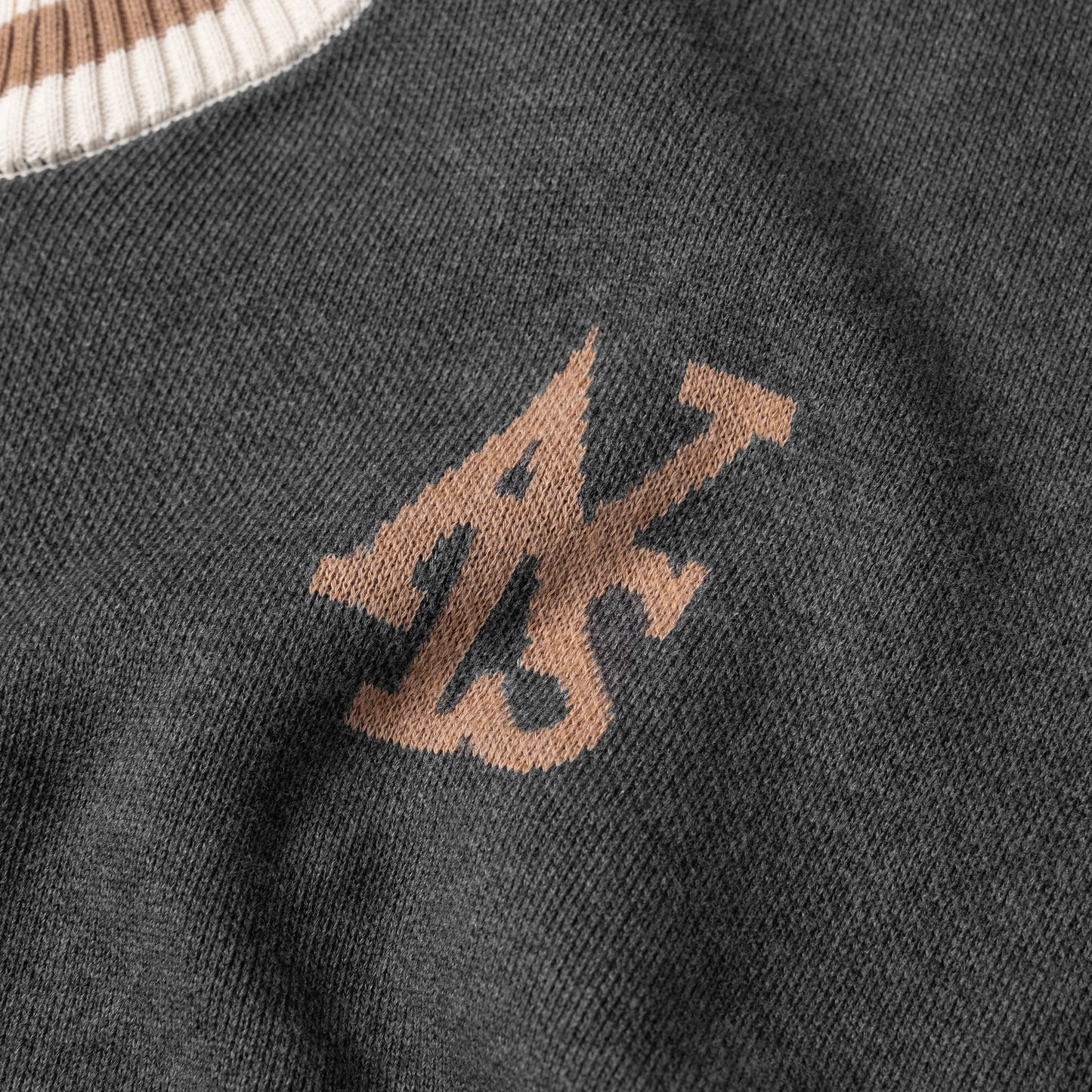 ATYS® "HOMELAND" ROUND NECK ZIPPER KNIT SWEATER - VER 2