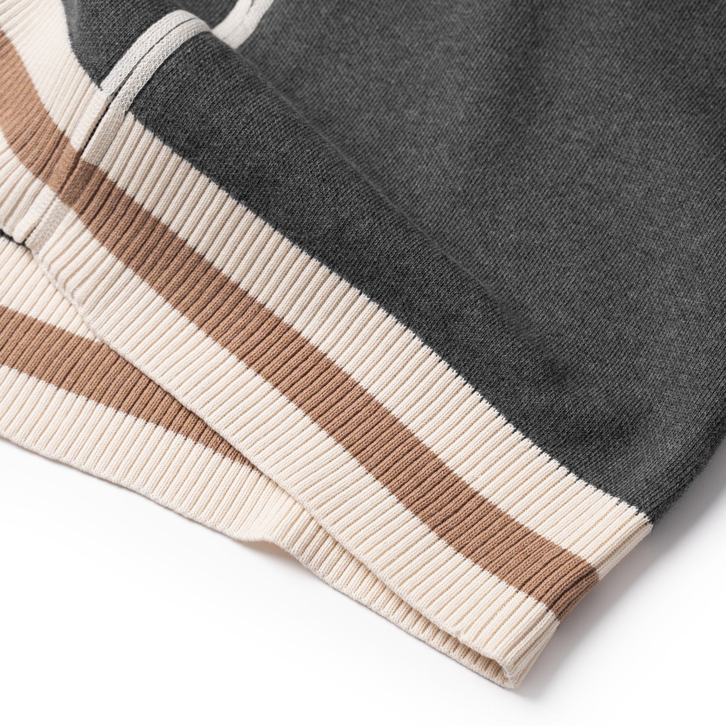 ATYS® "HOMELAND" ROUND NECK ZIPPER KNIT SWEATER - VER 2
