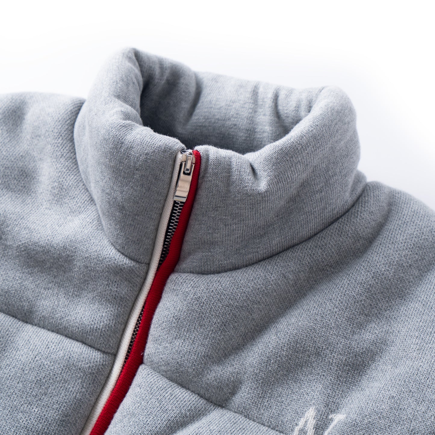 ATYS® HOMELAND FUNNEL NECK KNITTED PUFFER JACKET