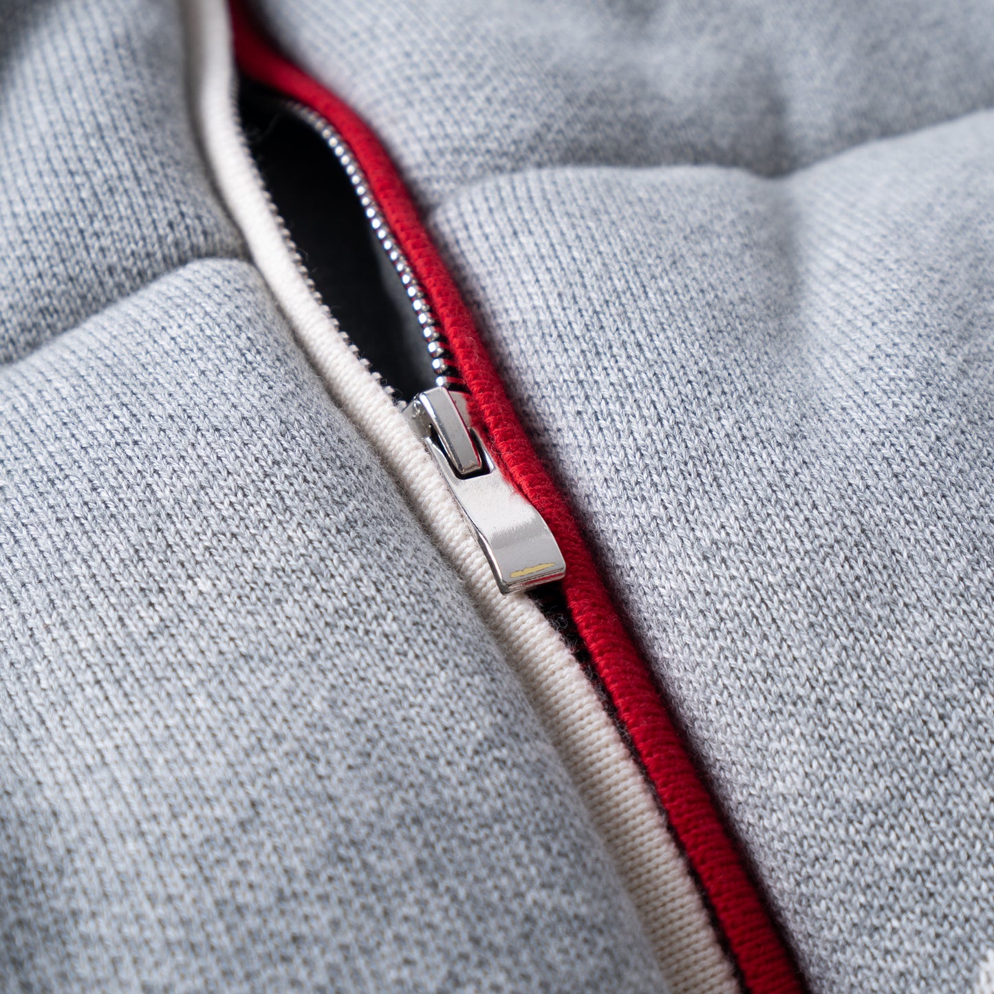ATYS® HOMELAND FUNNEL NECK KNITTED PUFFER JACKET