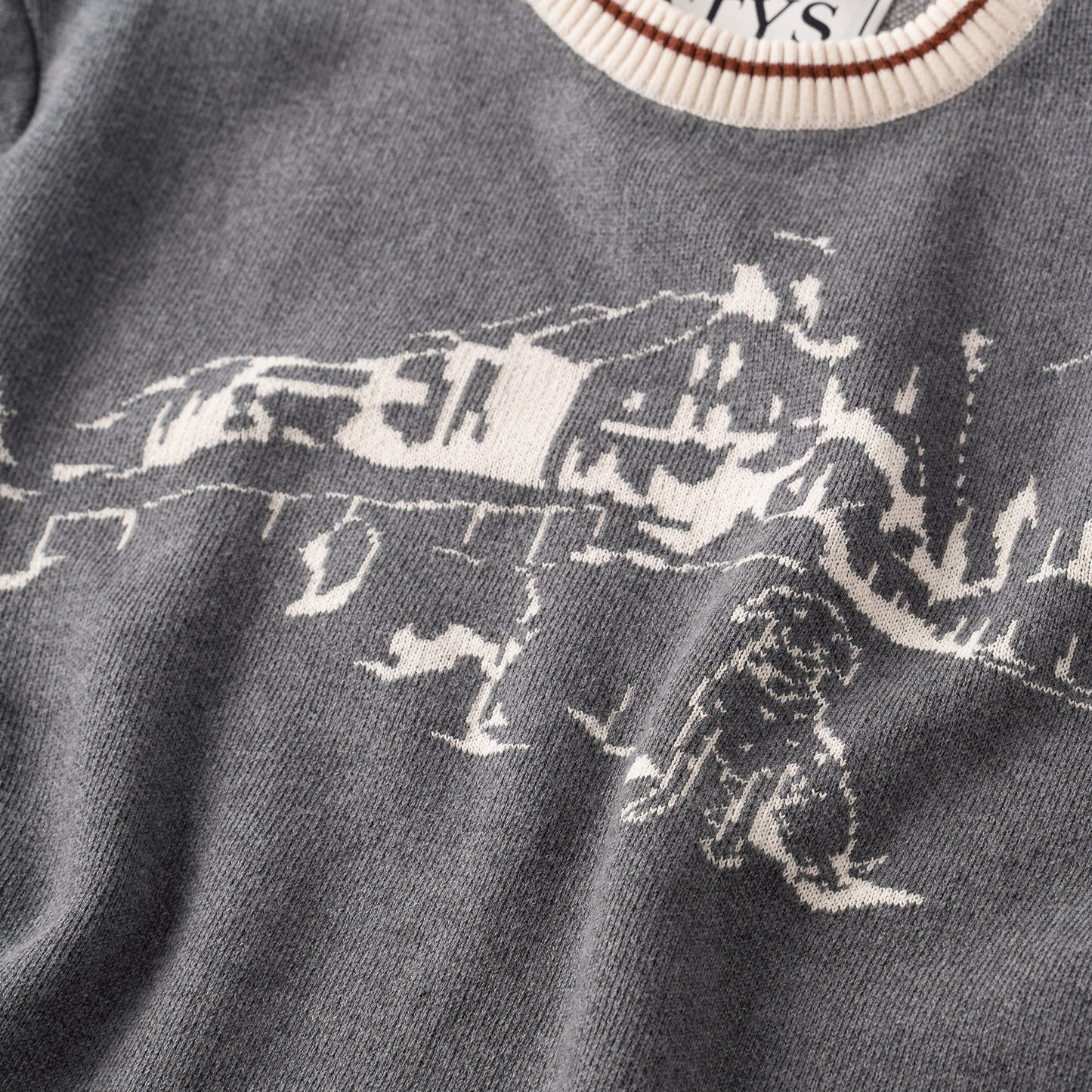 ATYS® HOMELAND KNIT COTTON T-SHIRT