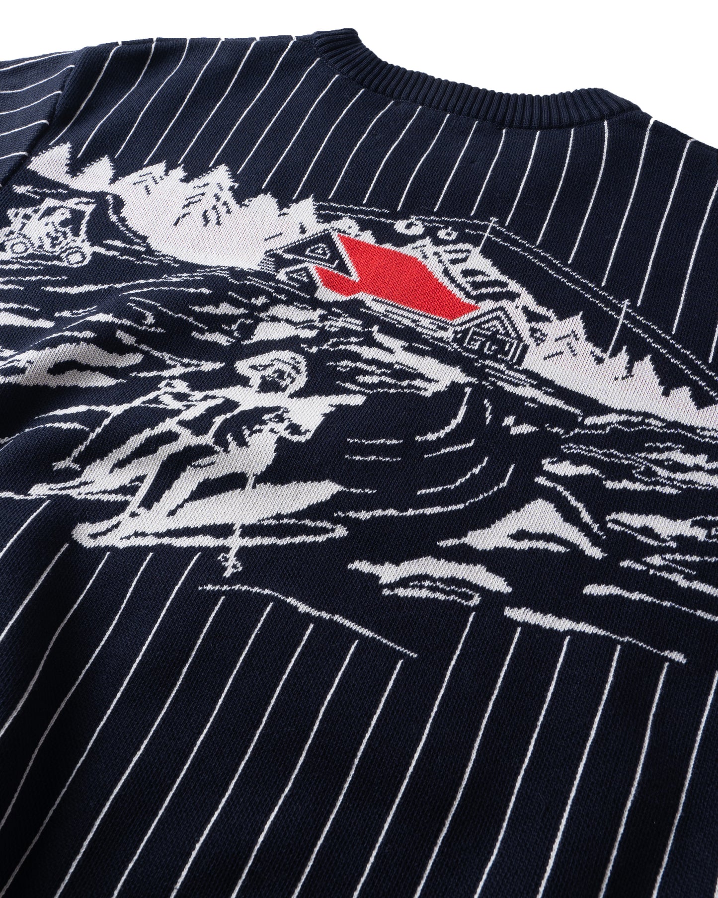 ATYS® "MOUNTAIN DREAM" KNIT COTTON T-SHIRT