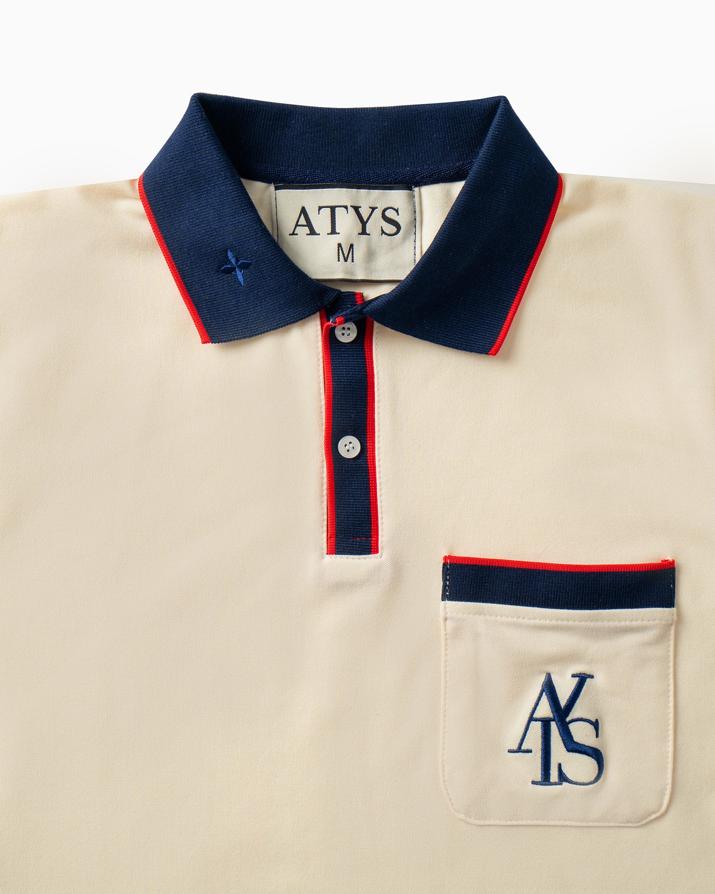 ATYS® CONTRAST TRIM POLO SHIRT
