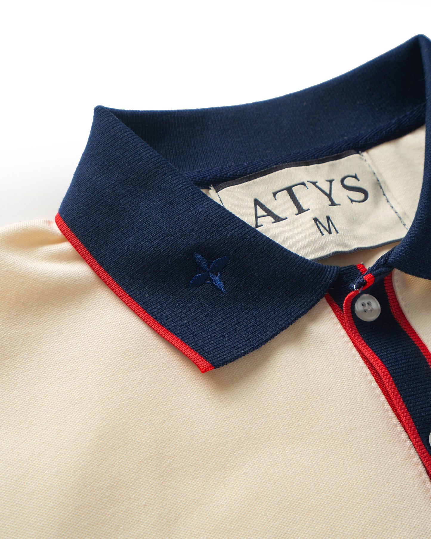 ATYS® CONTRAST TRIM POLO SHIRT