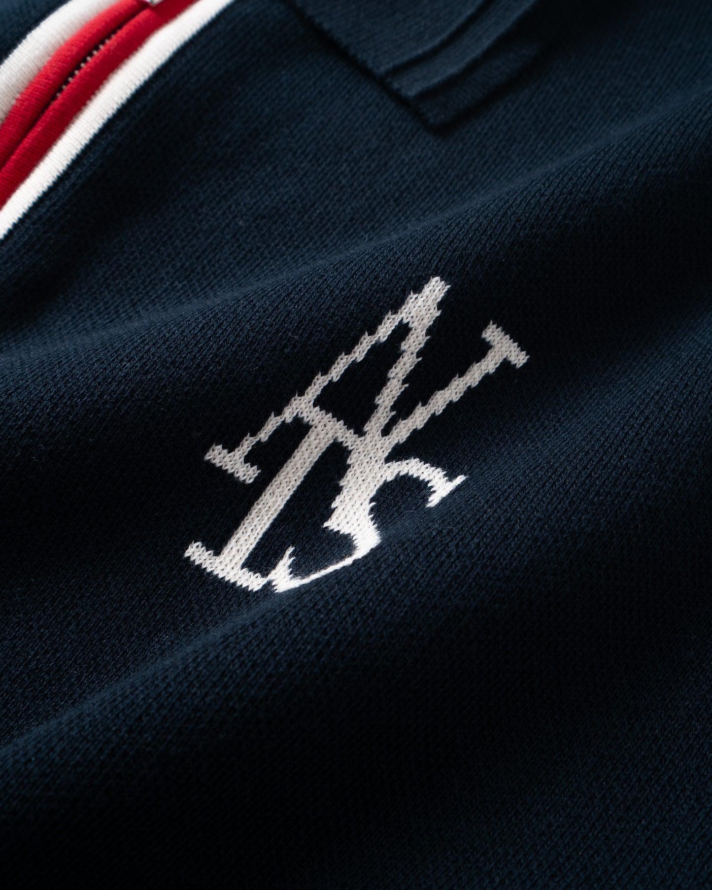 ATYS® CREST ZIPPED KNIT COTTON JACKET