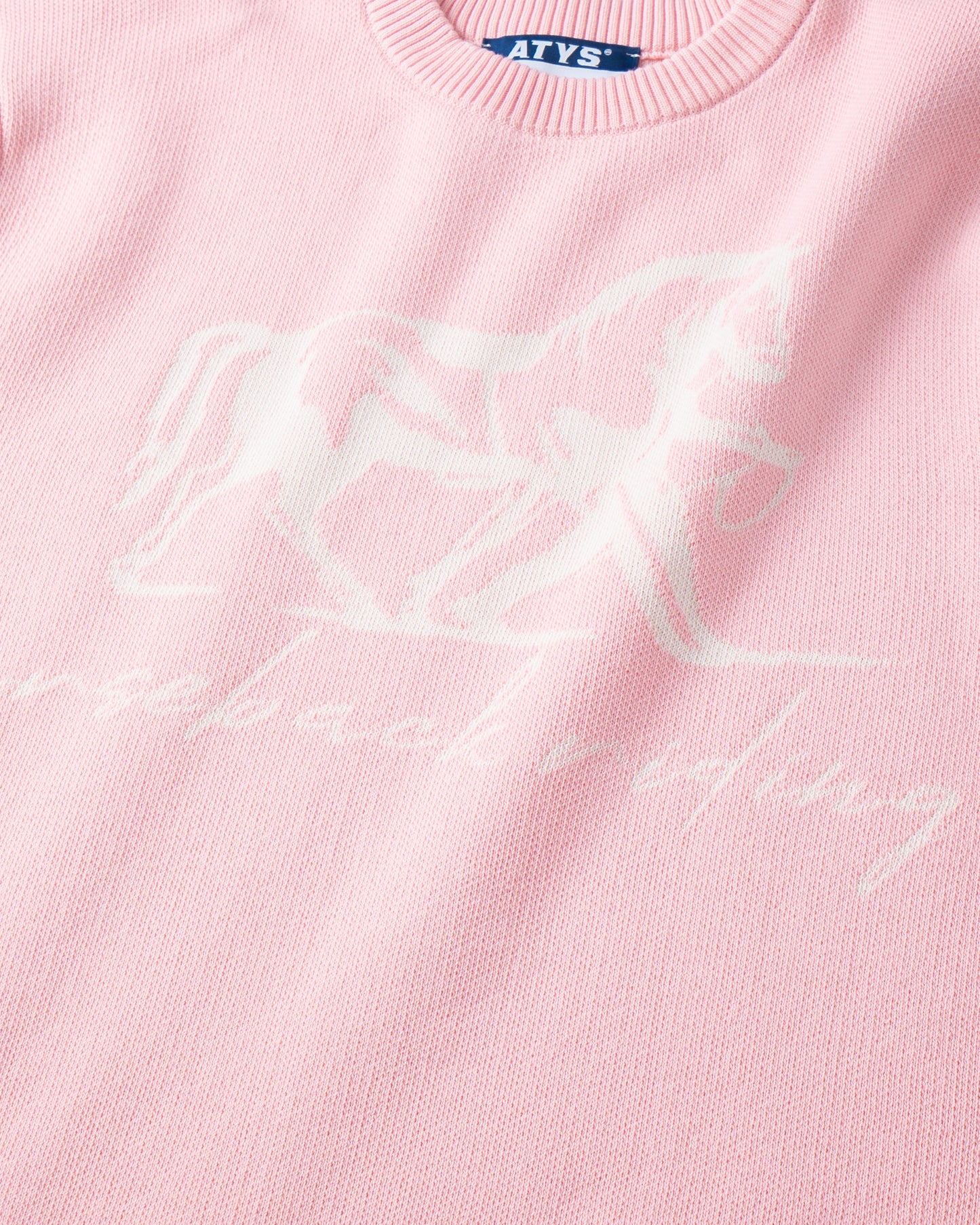 ATYS® MUSTANG KNIT COTTON T-SHIRT