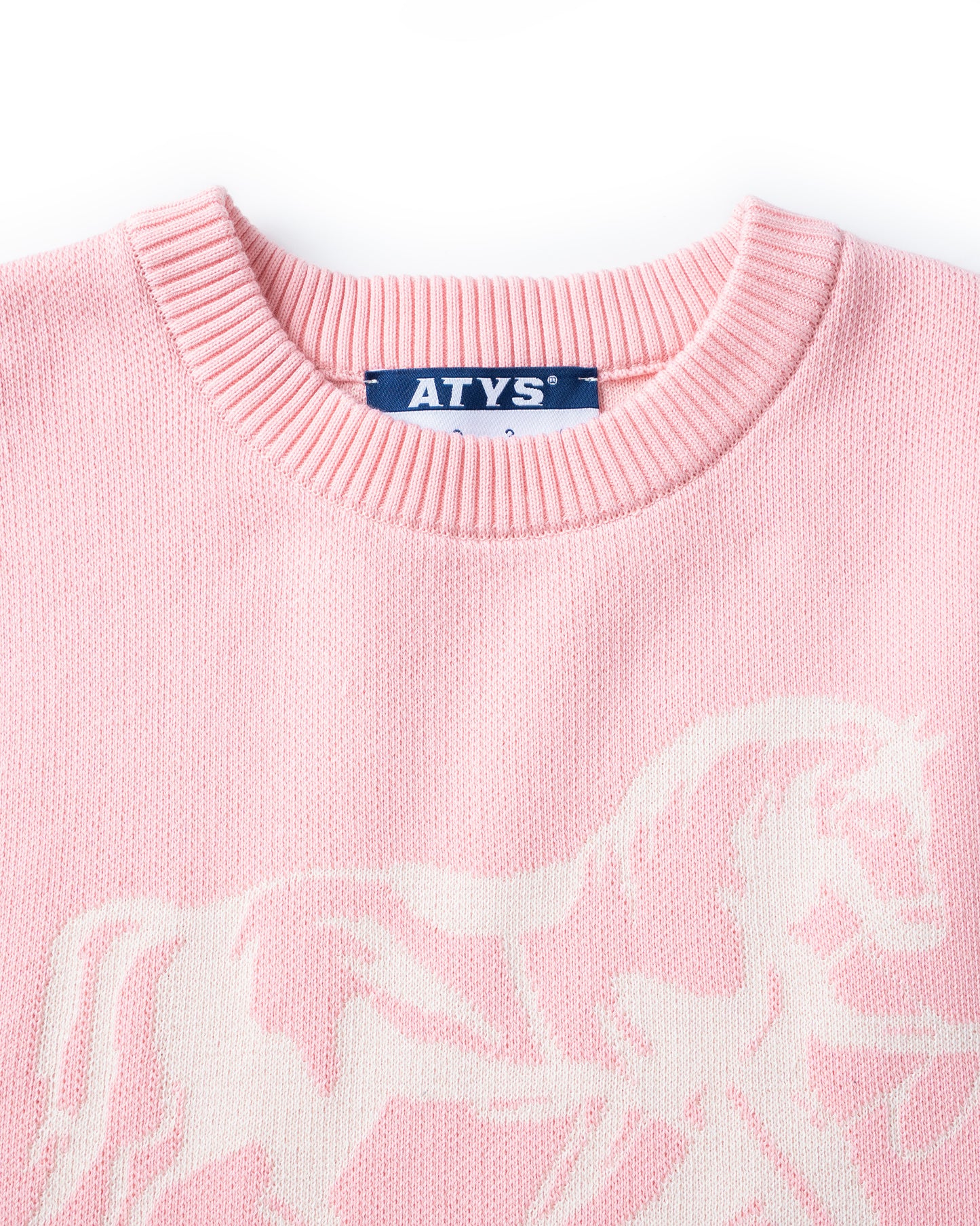 ATYS® MUSTANG KNIT COTTON T-SHIRT