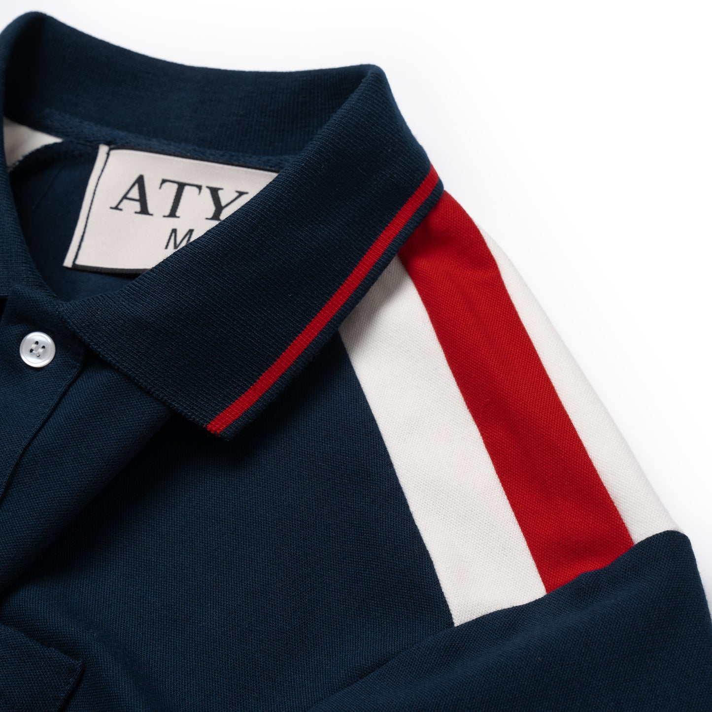 ATYS® SHOULDER PATCH POLO SHIRT