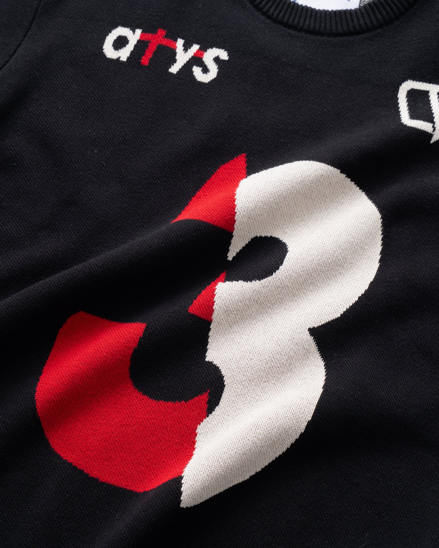 ATYS® NO.3 VARSITY KNIT COTTON T-SHIRT