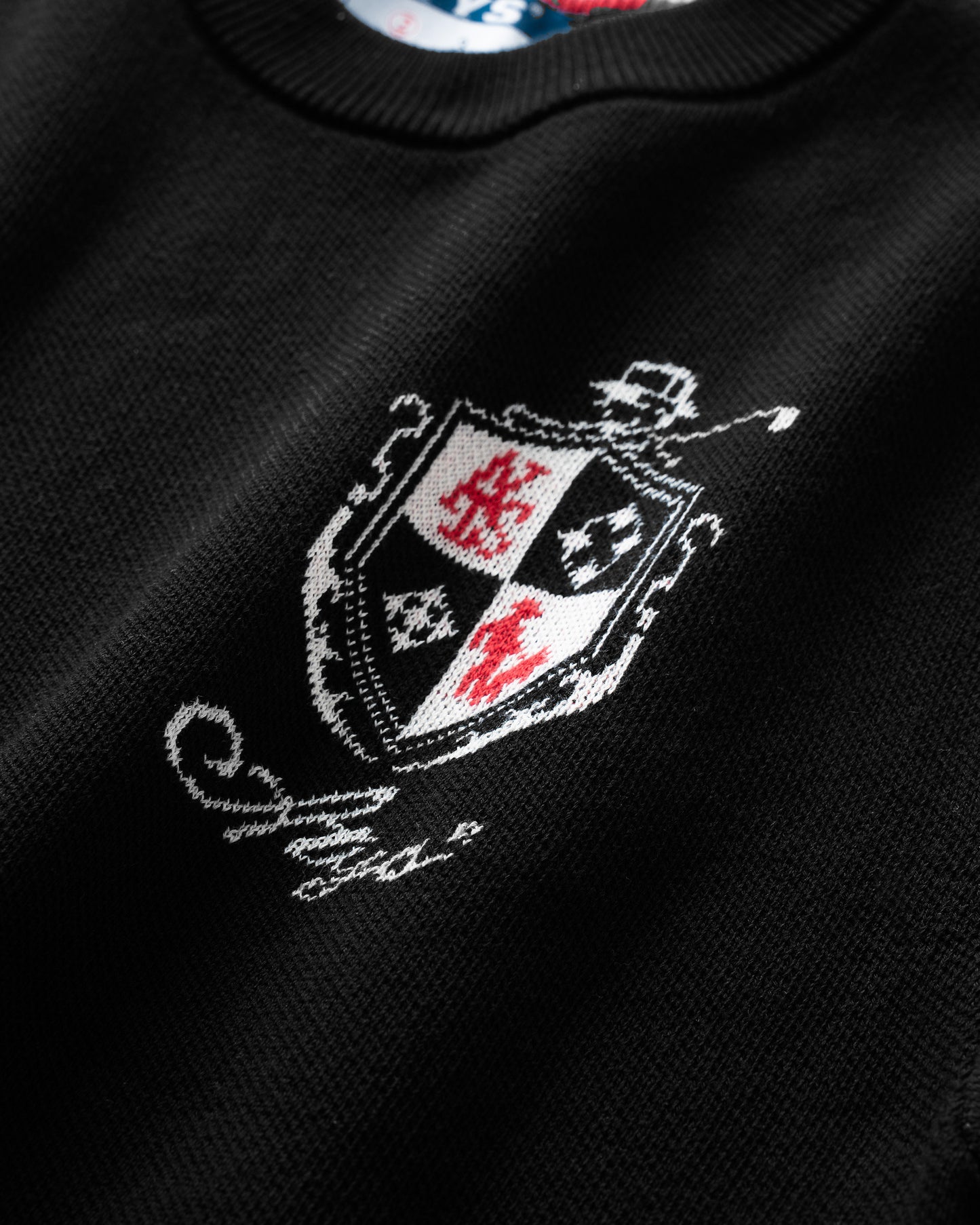 ATYS® MINIMAL CREST KNIT COTTON T-SHIRT