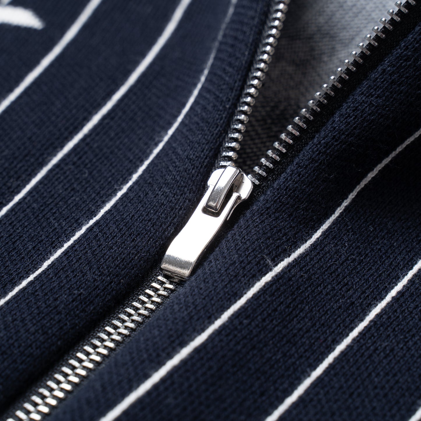 ATYS® STRIPED GRAFFITI KNIT COTTON BOMBER