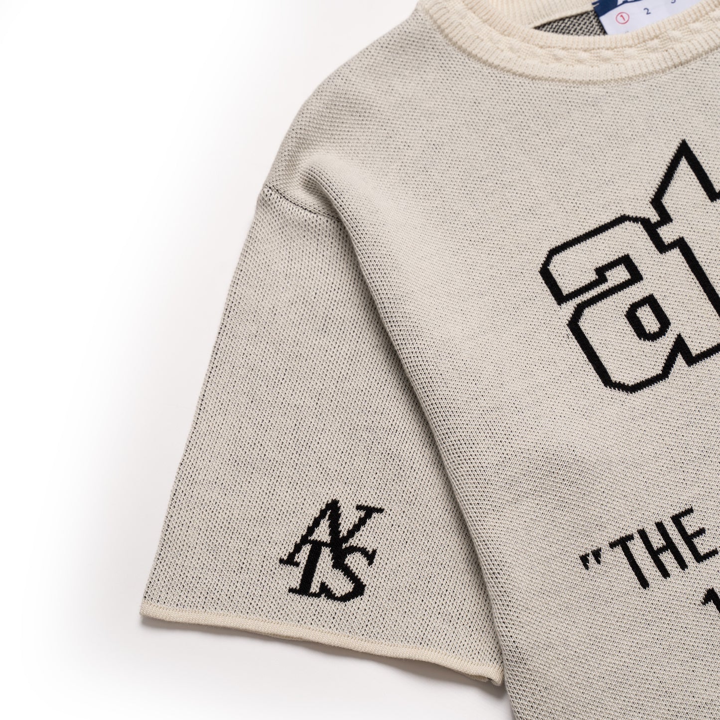 ATYS® "THE MORE THE MERRER" KNIT COTTON T - SHIRT