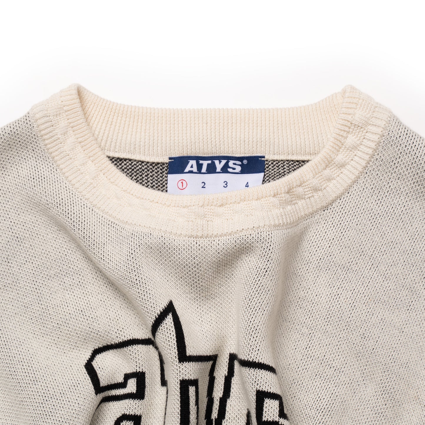 ATYS® "THE MORE THE MERRER" KNIT COTTON T - SHIRT
