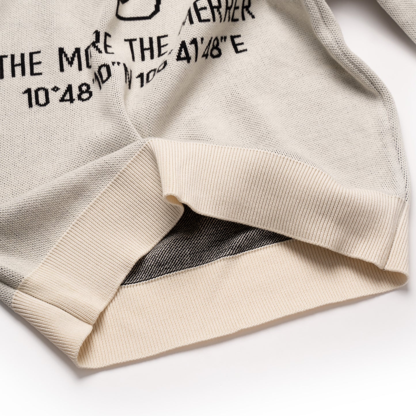 ATYS® "THE MORE THE MERRER" KNIT COTTON T - SHIRT