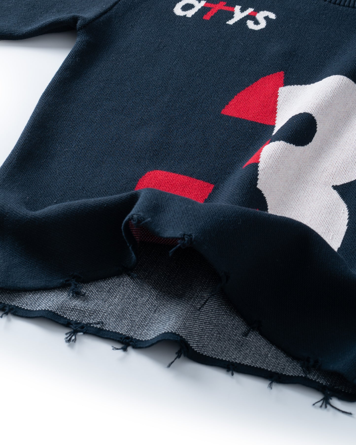 ATYS® NO.3 VARSITY KNIT COTTON T-SHIRT