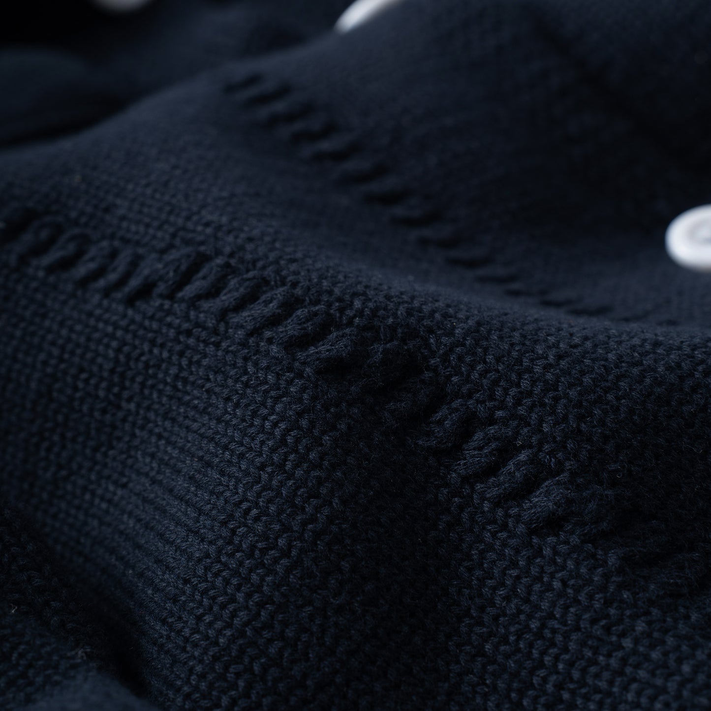 ATYS® BUTTON UP KNIT COTTON JACKET