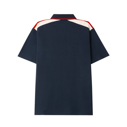ATYS® SHOULDER PATCH POLO SHIRT