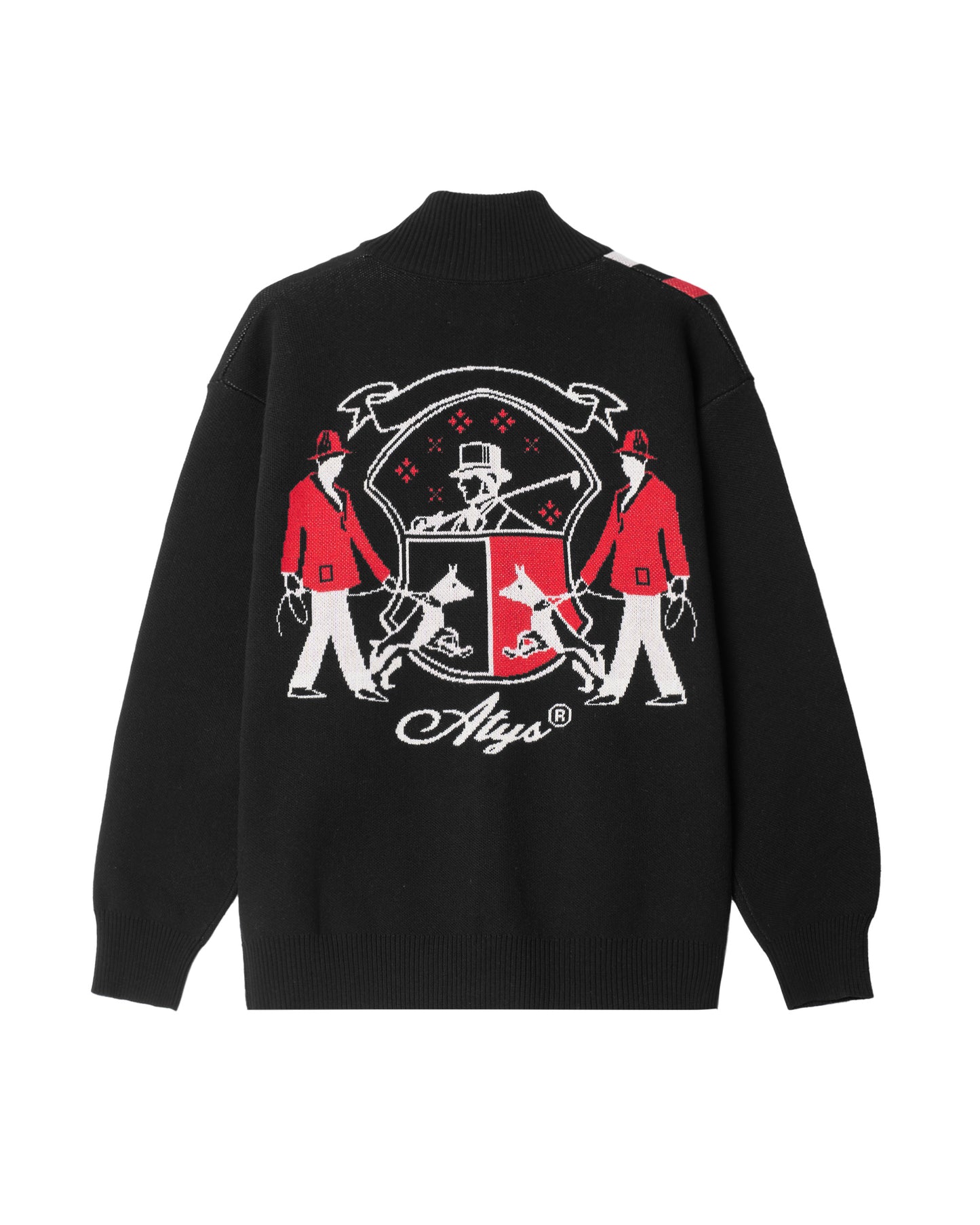 ATYS® ROYAL EMBLEM ZIPPED JACKET