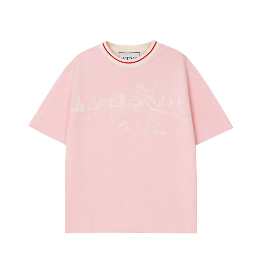 ATYS® HOMELAND KNIT COTTON T - SHIRT