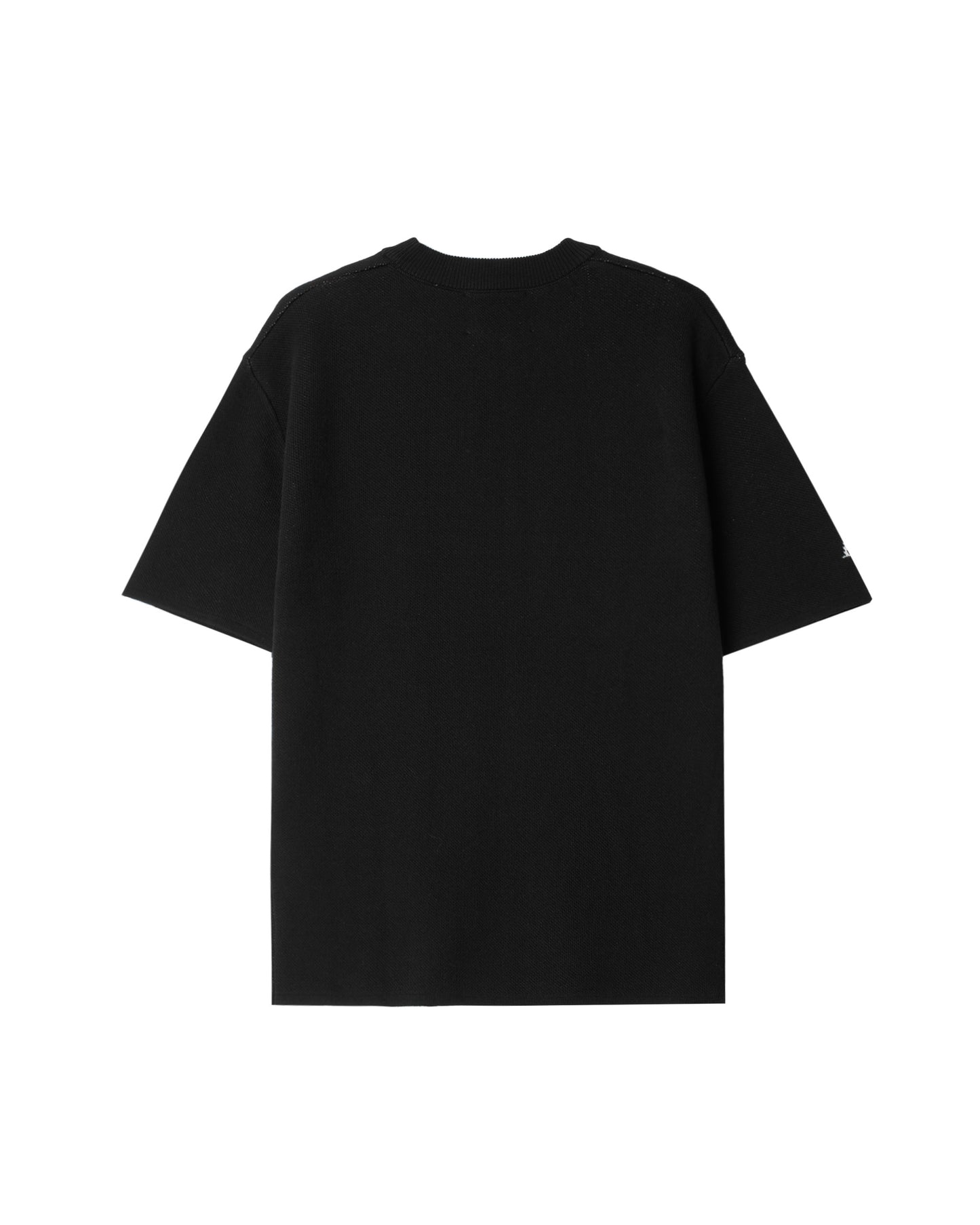ATYS® MINIMAL CREST KNIT COTTON T-SHIRT
