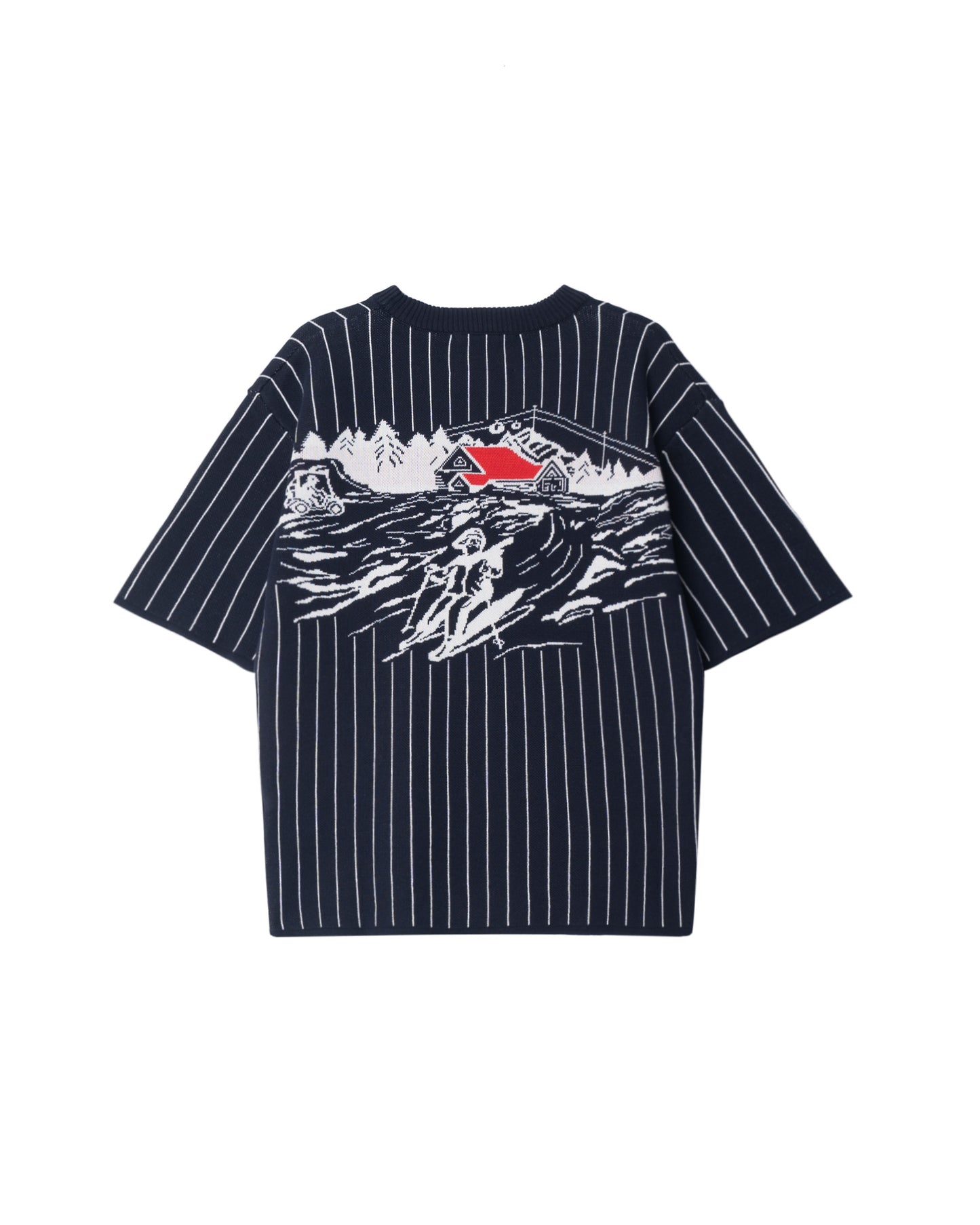 ATYS® "MOUNTAIN DREAM" KNIT COTTON T-SHIRT