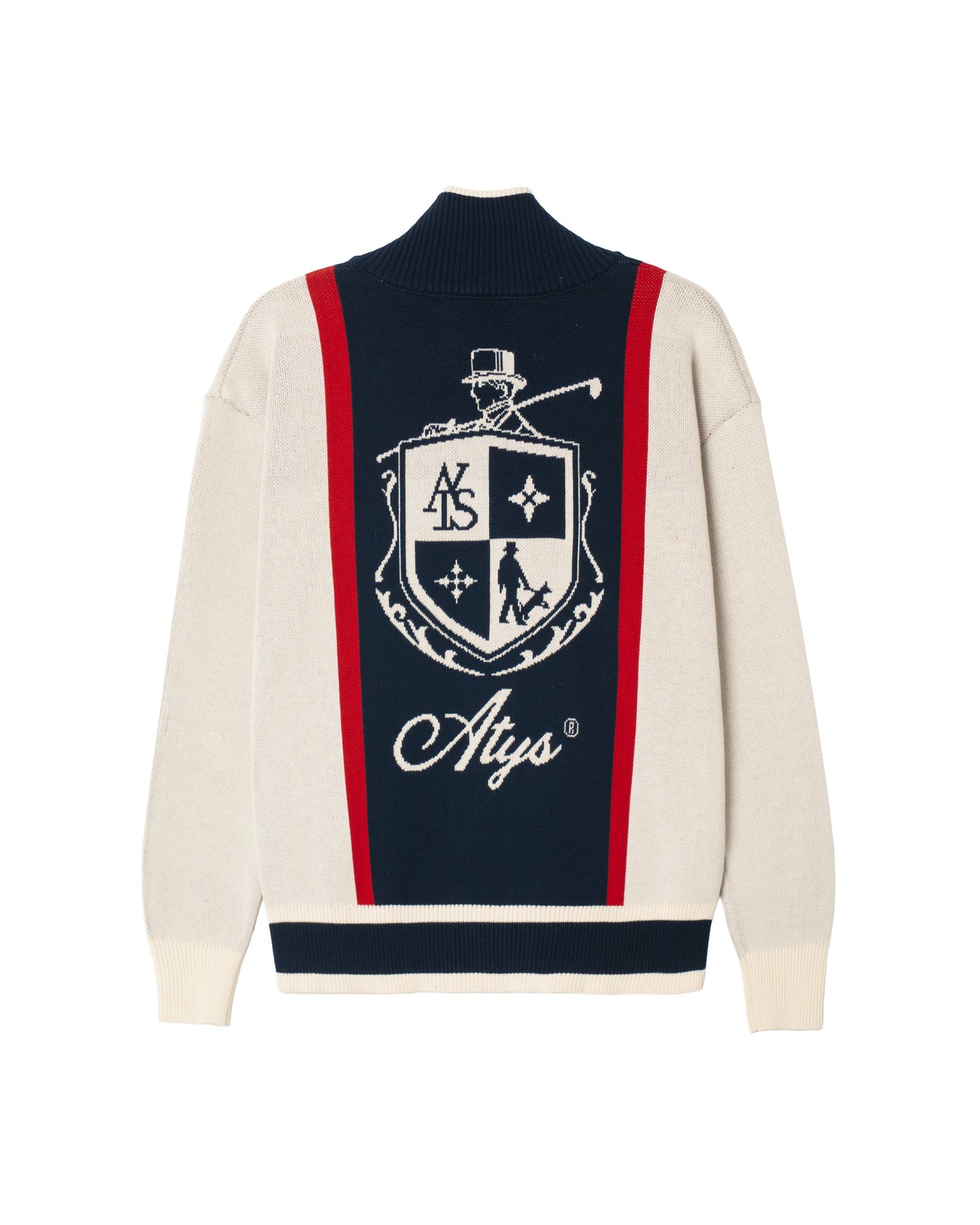 ATYS® GENTLE LEAGUE KNIT ZIP JACKET
