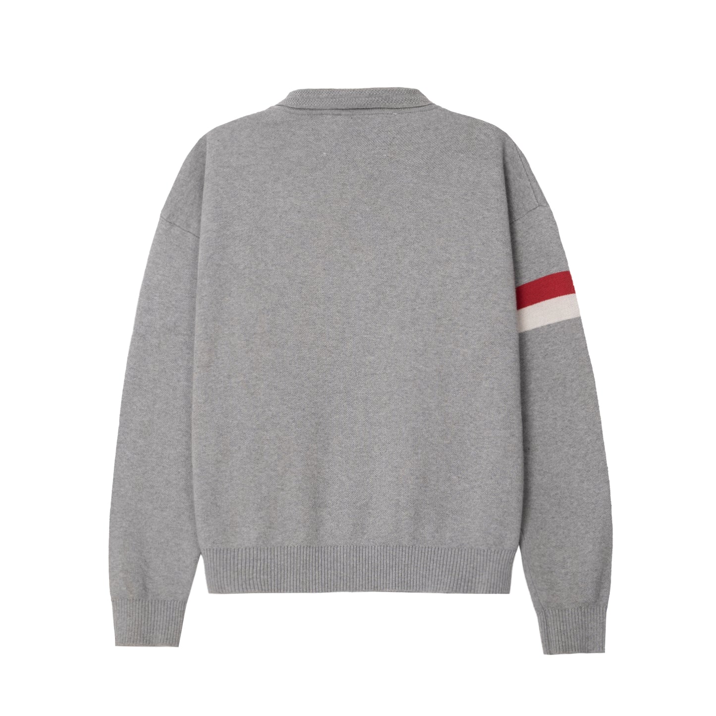 ATYS® Tri-Color Zipped Knit Cotton Blouson Jacket