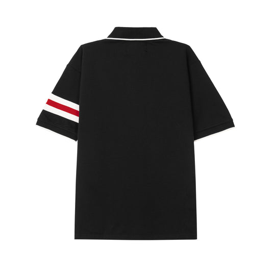 ATYS® HEM COLLAR SHORT SLEEVE POLO SHIRT