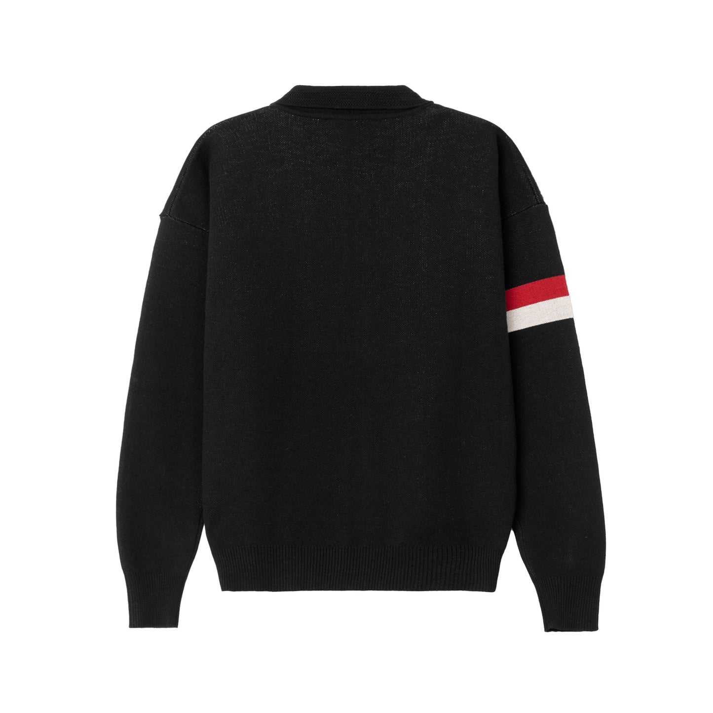 ATYS® Tri-Color Zipped Knit Cotton Blouson Jacket