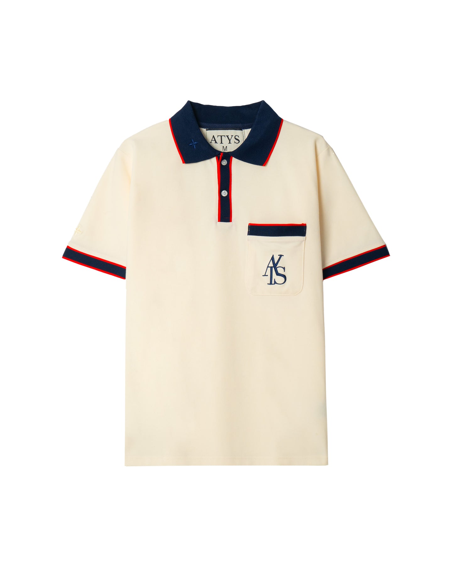 ATYS® CONTRAST TRIM POLO SHIRT