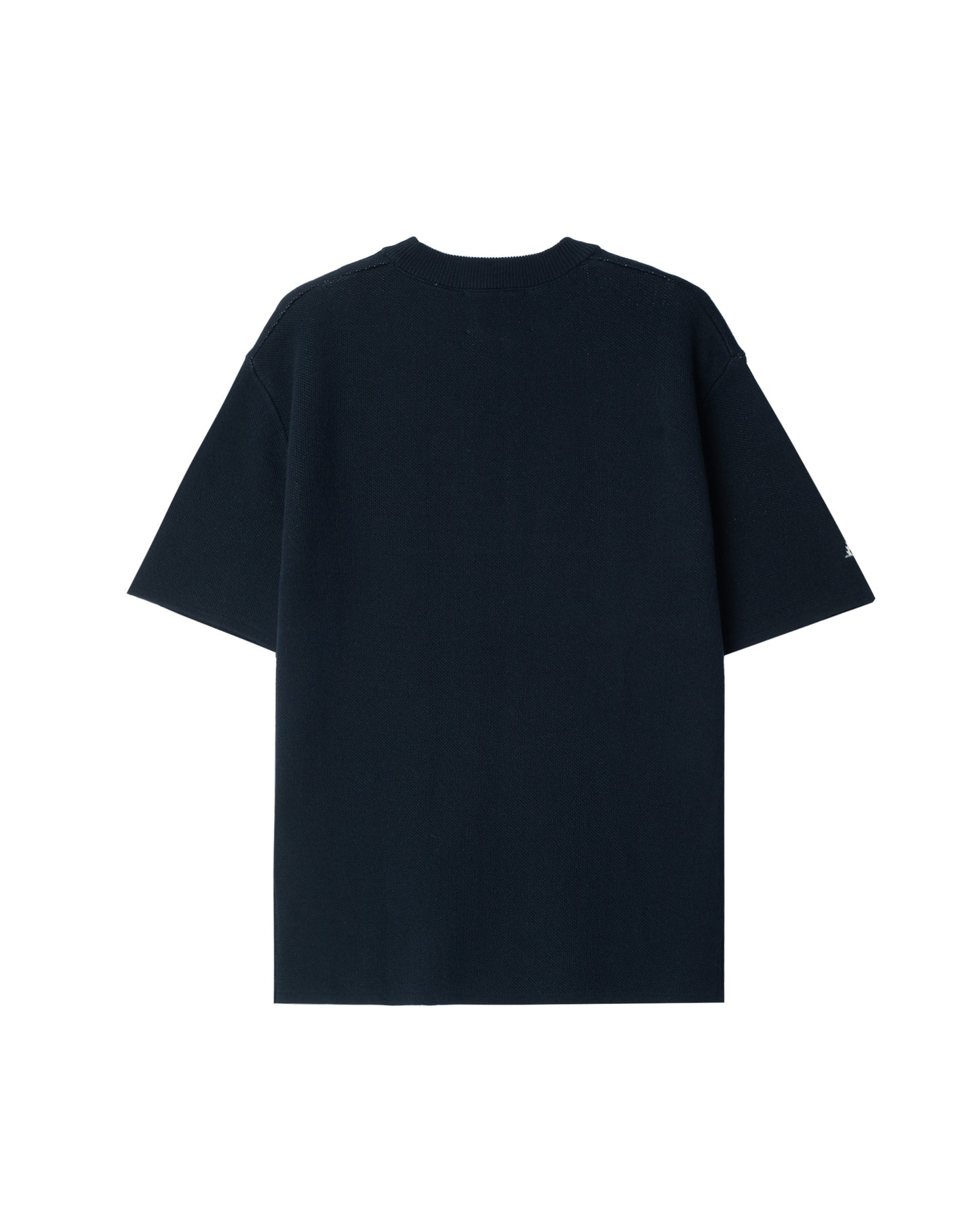 ATYS® MINIMAL CREST KNIT COTTON T-SHIRT