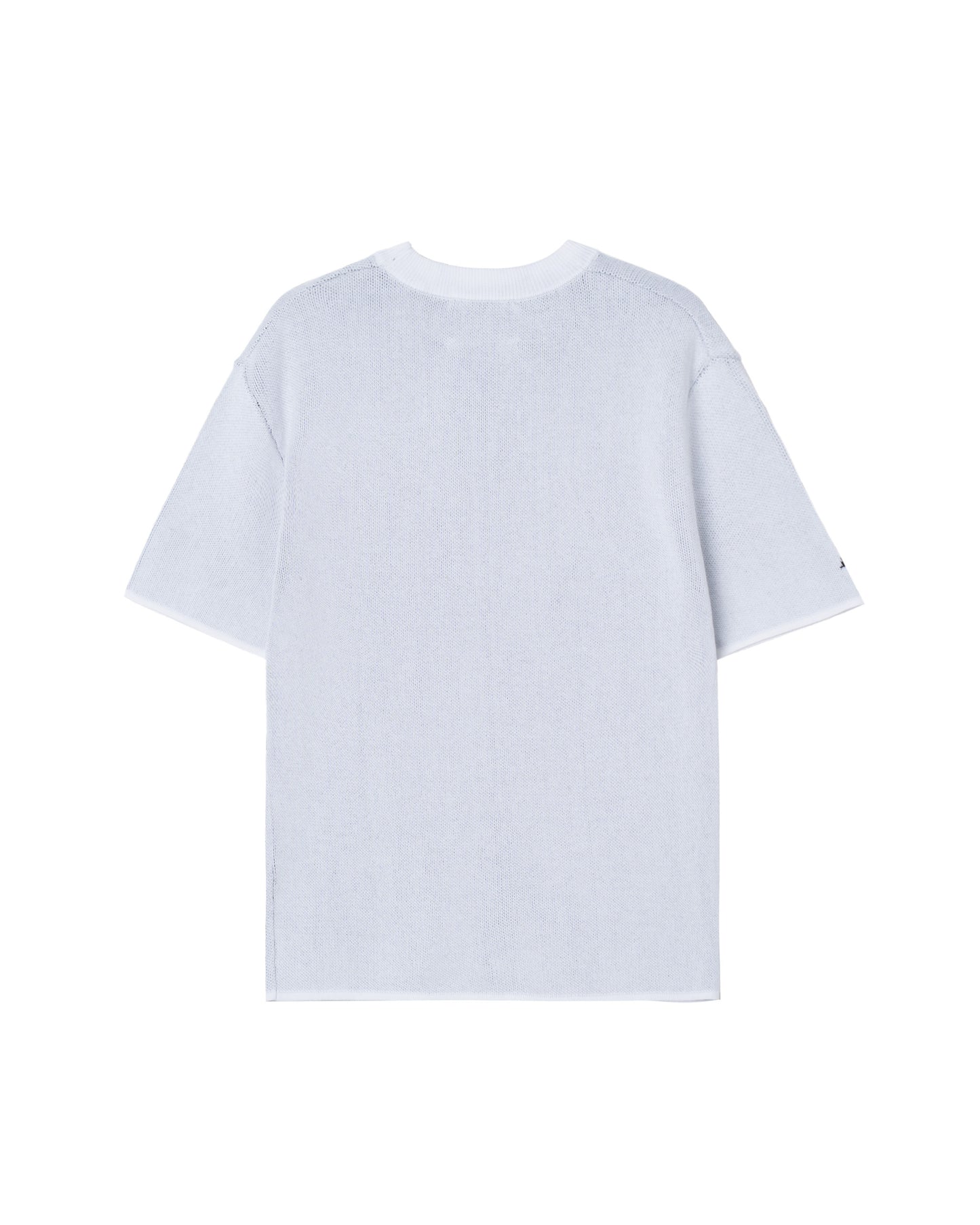 ATYS® MINIMAL CREST KNIT COTTON T-SHIRT