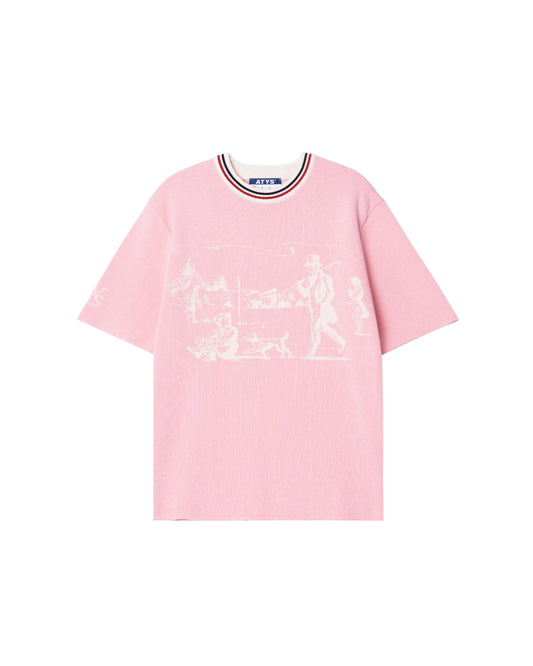 ATYS® HERITAGE CLUB KNIT COTTON T-SHIRT