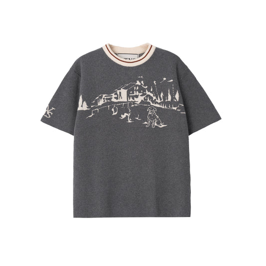 ATYS® HOMELAND KNIT COTTON T-SHIRT
