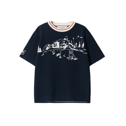ATYS® HOMELAND KNIT COTTON T-SHIRT