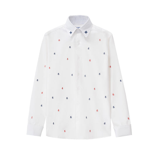 ATYS® MONOGRAM EMBROIDERED SIGNATURE SHIRT