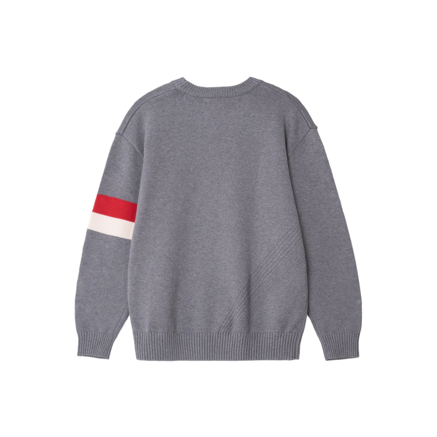 ATYS® TRICOLOR KNIT COTTON SWEATER