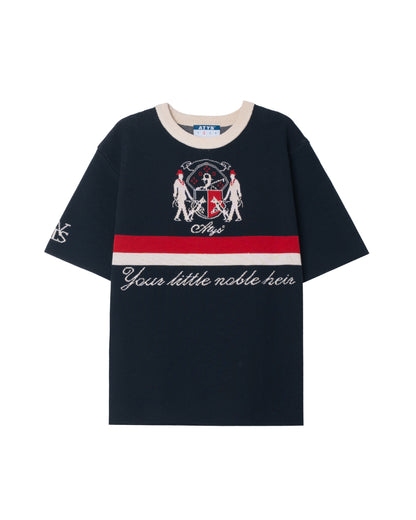 ATYS® 2 LINE REGAL KNIT COTTON T-SHIRT