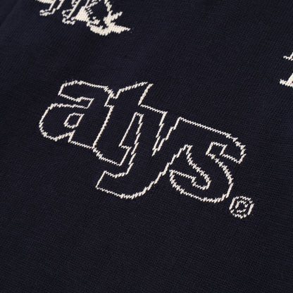 ATYS® V-NECK KNIT COTTON T-SHIRT
