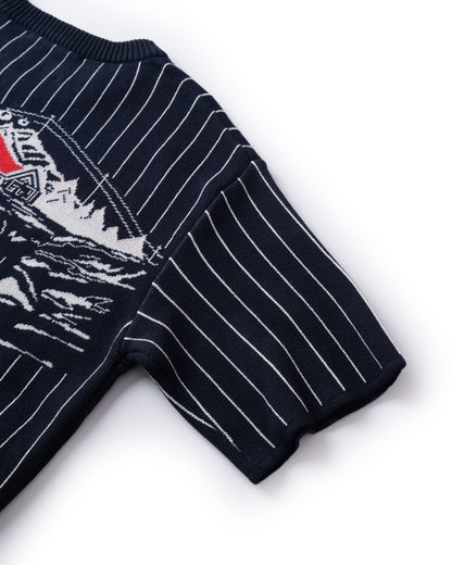 ATYS® "MOUNTAIN DREAM" KNIT COTTON T-SHIRT