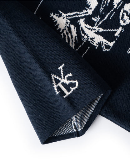ATYS® HERITAGE CLUB KNIT COTTON T-SHIRT