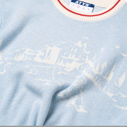 ATYS® HOMELAND KNIT COTTON T - SHIRT