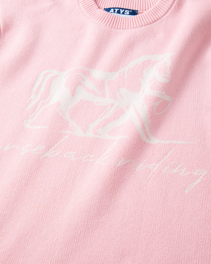 ATYS® MUSTANG KNIT COTTON T-SHIRT