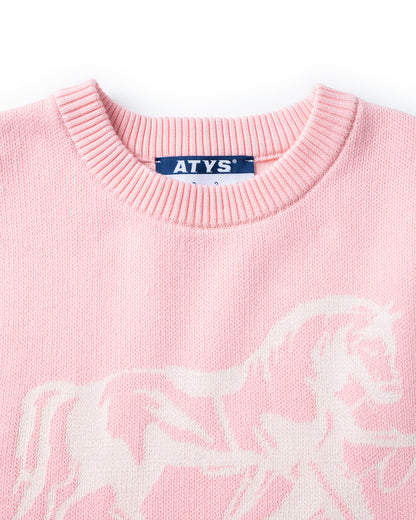 ATYS® MUSTANG KNIT COTTON T-SHIRT
