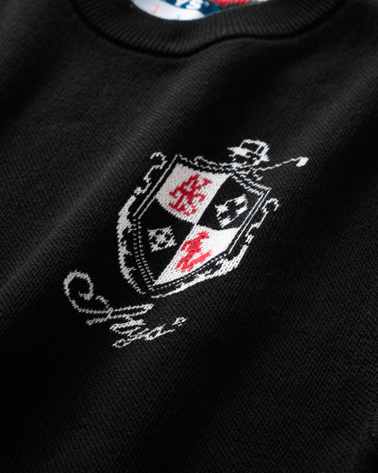 ATYS® MINIMAL CREST KNIT COTTON T-SHIRT