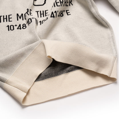 ATYS® "THE MORE THE MERRER" KNIT COTTON T - SHIRT