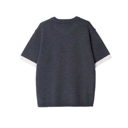 ATYS® GRAFFITI LOGO KNIT COTTON T-SHIRT